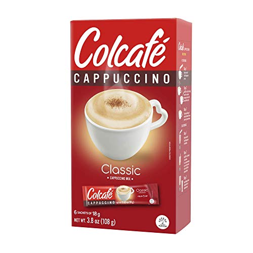 Colcafé Classic Cappuccino Instant Mix | Convenient &Amp; Portable P