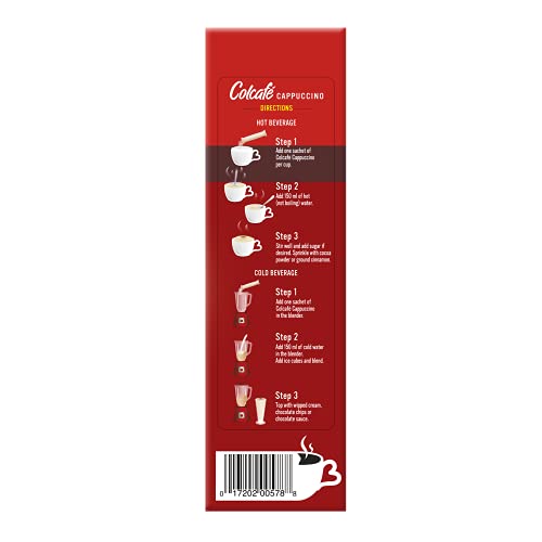 Colcafé Classic Cappuccino Instant Mix | Convenient &Amp; Portable P