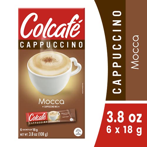 Colcafé Mocca Cappuccino Instant Mix | Convenient & Portable Pac...