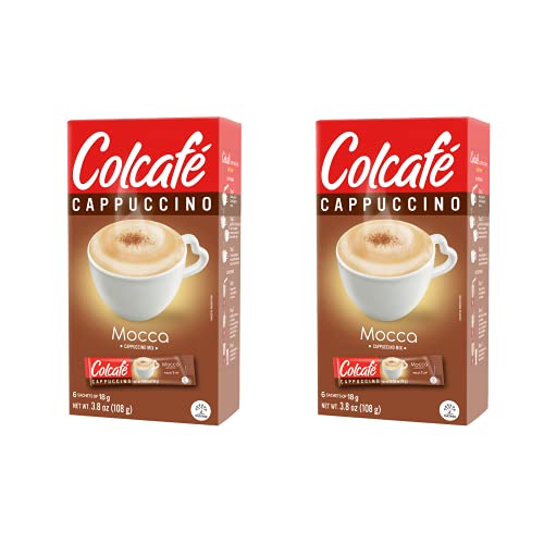 Colcafé Mocca Cappuccino Instant Mix | Convenient & Portable Pac...
