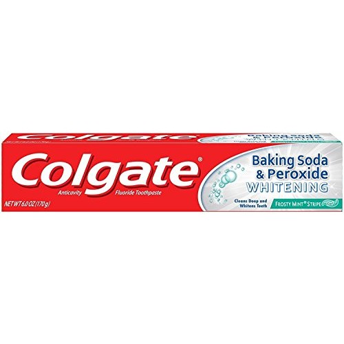 Colgate Baking Soda &Amp; Peroxide Whitening Toothpaste Frosty Mint