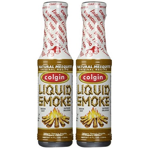 Colgin, All Natural Mesquite Liquid Smoke, 4Oz Bottle Pack Of 2