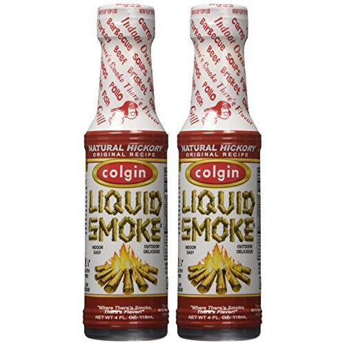 Colgin Liquid Smoke, Natural Hickory, 4-Ounce Pack Of 2