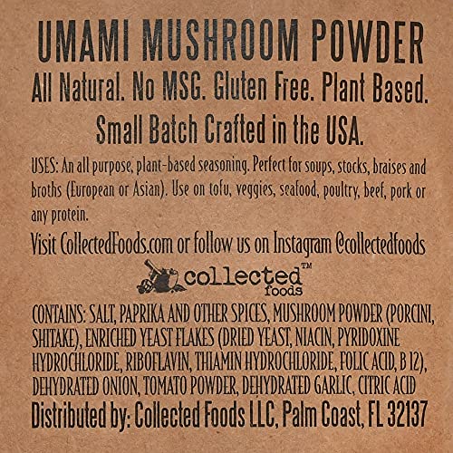 Premium Umami Powder: Mushroom-based Umami seasoning adds depth ...