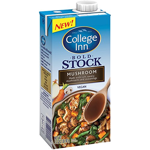 College Inn Mushroom Stock In Aseptic Carton, Pack Of 12