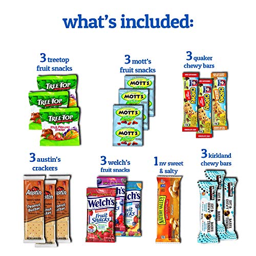 Collegebox - Snacks Care Package 40 Count For College Students