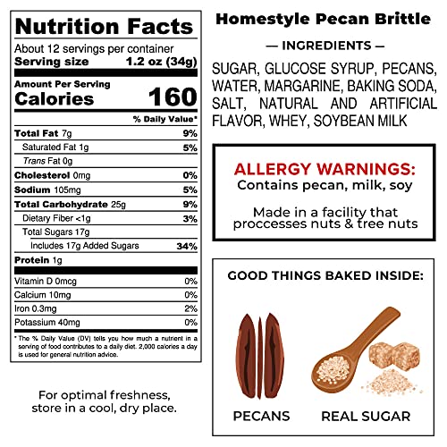 Texas DeLuxe Pecan Brittle