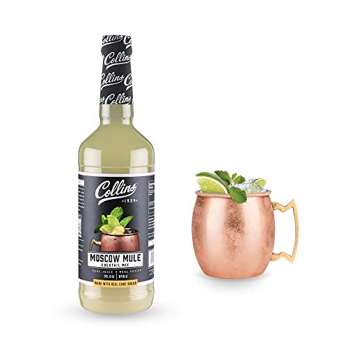Collins Moscow Mule Mix | Made With Lime Juice And Real Sugar Wi