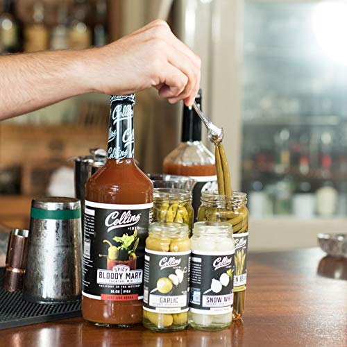 Collins Accessories Snow White Cocktail Onions, 8 Ounce