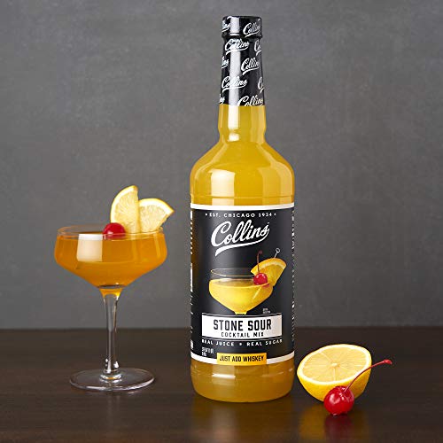 Collins, Drink Mix Made With Real Orange And Lemon Juice With Na