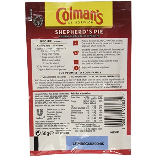 Colmans Shepards Pie Mix