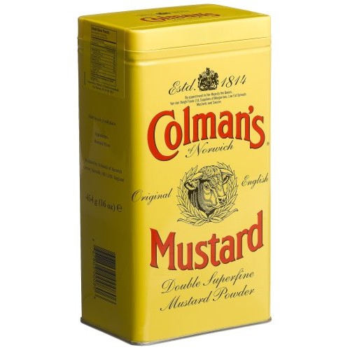 Colmans Mustard Powder, 16-Ounce Cans Pack Of 3