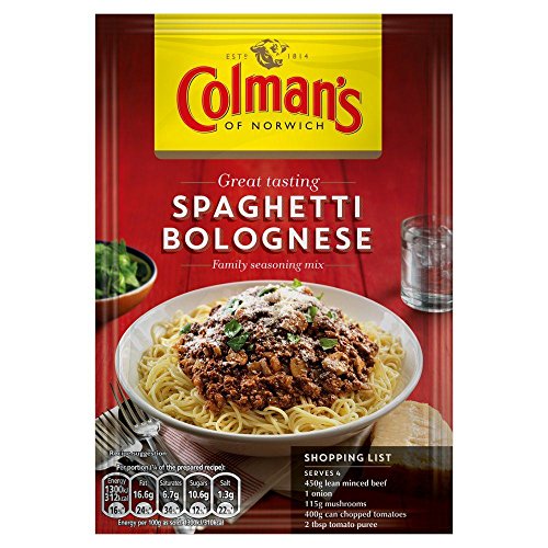 Colmans Spaghetti Bolognese Mix - 44G - Pack Of 4 44G X 4