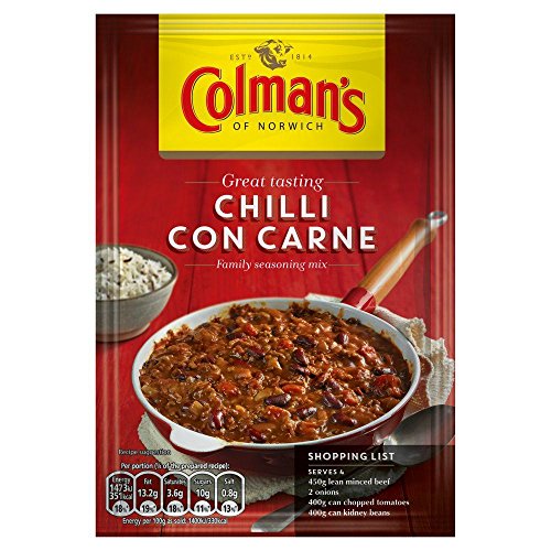 Colmans Chilli Con Carne Mix - 50G - Pack Of 4 50G X 4