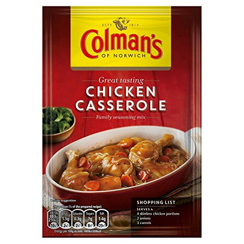 Colmans Chicken Casserole Mix - 40G - Pack Of 4 40G X 4