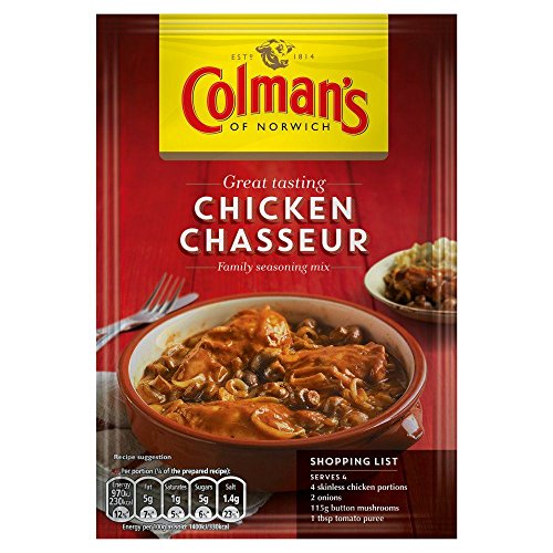 Colmans Chicken Chasseur Mix - 43G - Pack Of 4 43G X 4