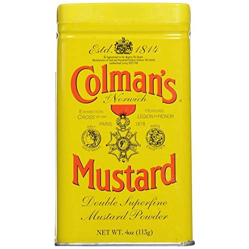 Colmans, Dry Mustard Powder, 4 Oz