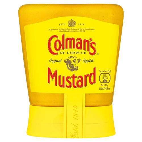 Colmans Original English Squeezy Mustard Imported From The Uk E