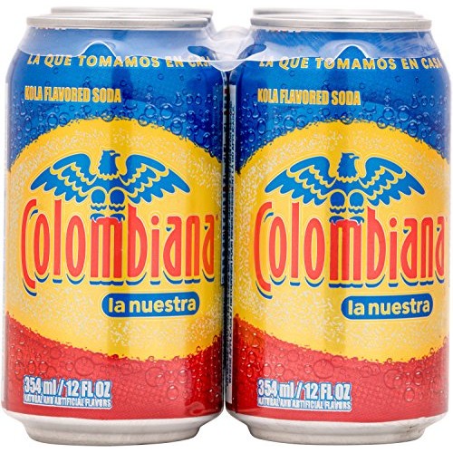 Colombiana La Nuestra Kola Flavored Soda 12 Oz Pack Of 6 Colombiana La Nuestra Kola Flavored Soda 12 Oz Pack Of 6