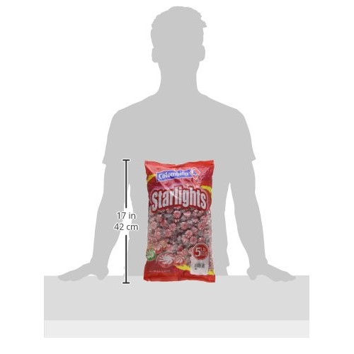 Colombina Peppermint Starlight Mints, 5-Lb Bag