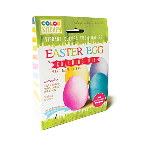 ColorKitchen Natural Easter Egg Coloring Kit, 0.64 Ounce, Colorful