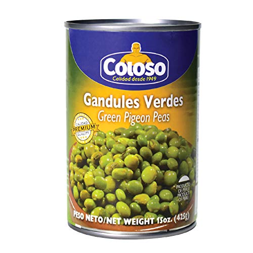 Coloso Green Pigeon Peas In Water Gandules Verdes En Agua