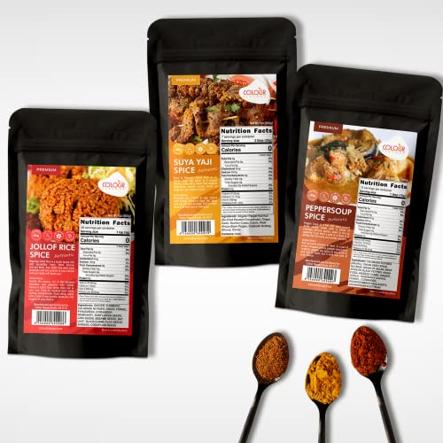 Colour Flavour Jollof Rice Spice | Tasty Smoky Jollof Rice In Mi