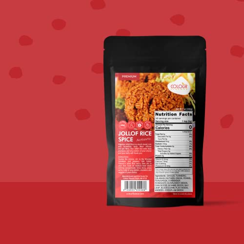 Colour Flavour Jollof Rice Spice | Tasty Smoky Jollof Rice In Mi