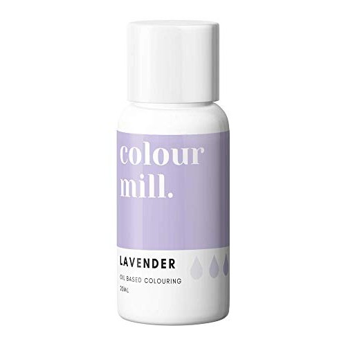 Colour Mill Oil-Based Food Coloring, 20 Milliliters Lavender