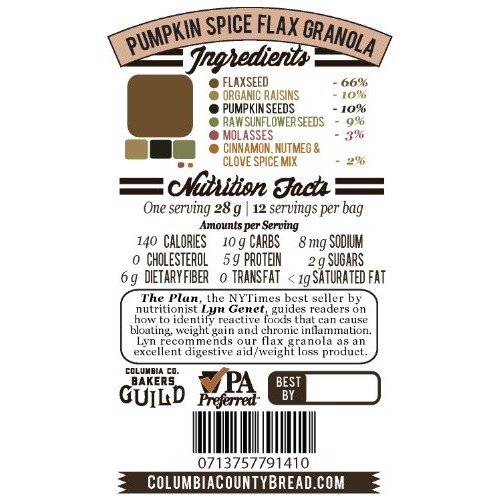 Flax Granola - Variety Pack: Fruit &Amp; Berry, Pumpkin Spice, Ginge