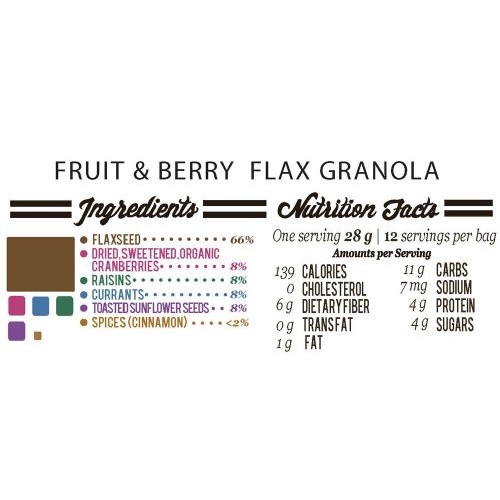 Variety Pack--Fruit &Amp; Berry, Cranberry Walnut &Amp; Apple Cinnamon