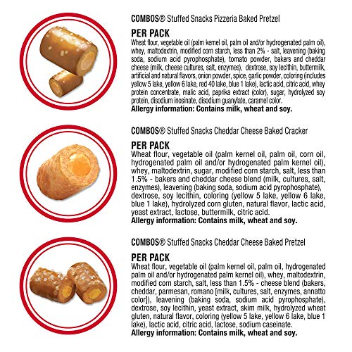 Combos Buffalo Blue Cheese Pretzel Baked Snacks 6.3-Ounce Bag P