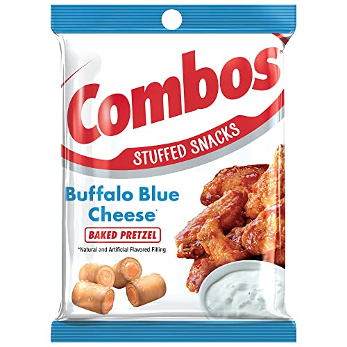 Combos Buffalo Blue Cheese Pretzel Baked Snacks 6.3-Ounce Bag P
