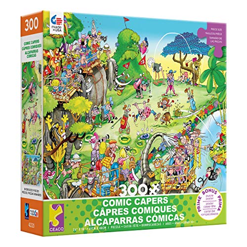 Comic Capers - Golf Safari - 300 Pieces
