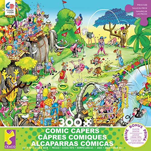 Comic Capers - Golf Safari - 300 Pieces