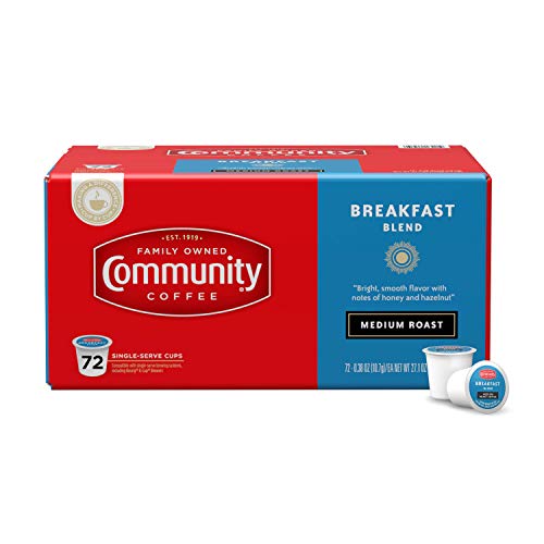 Community Coffee Breakfast Blend Medium Roast Single Serve K-Cup