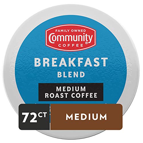Community Coffee Breakfast Blend Medium Roast Single Serve K-Cup