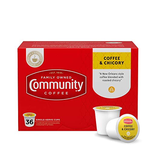 Community Coffee Coffee &Amp; Chicory Single Serve K-Cup Compatible