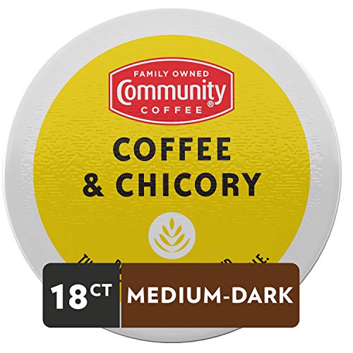Community Coffee Coffee &Amp; Chicory Single Serve K-Cup Compatible