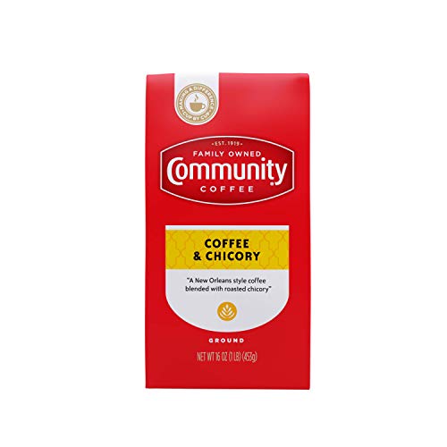 Community Coffee Ground Coffee &Amp; Chicory Blend, Ground, 16 Ounces