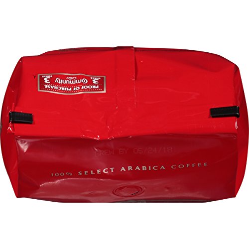 Community Coffee Half Caff Medium Dark Roast Premium Ground 32 O