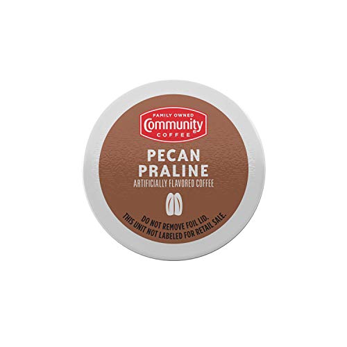 Community Coffee Pecan Praline Flavored Medium Roast Single Serv