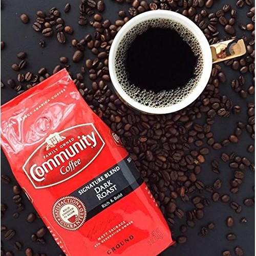 Community Coffee Signature Blend Dark Roast, Ground, 32 Ounces