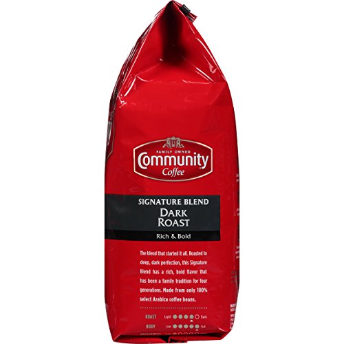Community Coffee Signature Blend Dark Roast, Ground, 32 Ounces