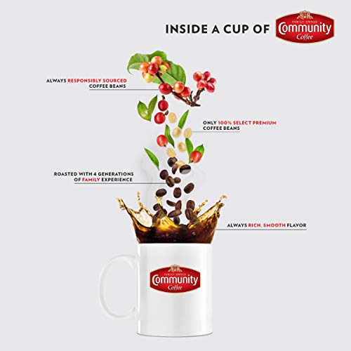 Community Coffee Signature Blend Dark Roast, Ground, 32 Ounces