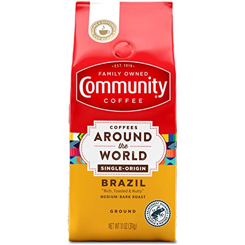 Community Coffee Single Origin Brazil Ground Coffee - Coffees Ar