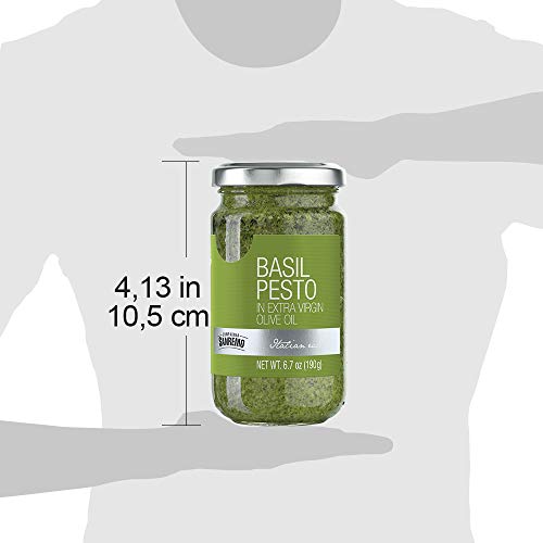 Compagnia Sanremo Pesto Dop Basil Pesto, 6.5 Oz