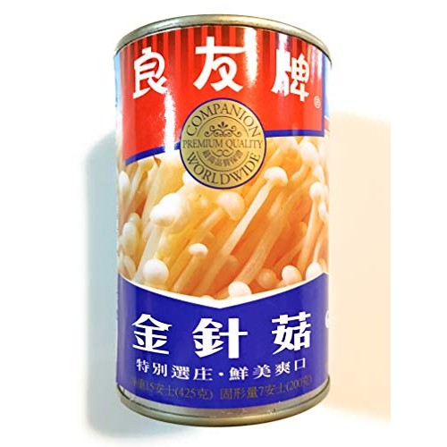 Companion Golden Mushrooms Spears In Brine 15 Oz2 Pack金針菇