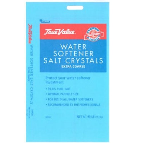 True Value, 40 Lb, 34908 Extra Coarse Water Conditioning Salt Cr