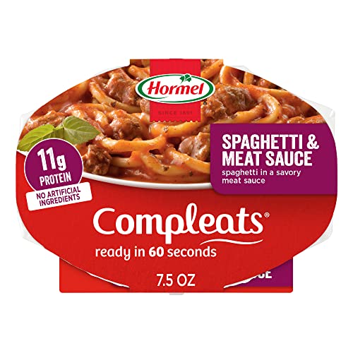 Hormel Compleats Spaghetti &Amp; Meat Sauce, 7.5 Ounce Pack Of 7